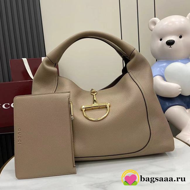 Bagsaaa Gucci Softbit maxi shoulder bag 837466 beige - 46cm - 1
