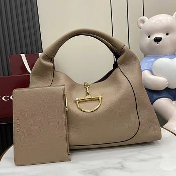 Bagsaaa Gucci Softbit maxi shoulder bag 837466 beige - 46cm