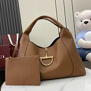 Bagsaaa Gucci Softbit maxi shoulder bag 837466 brown - 46cm - 1