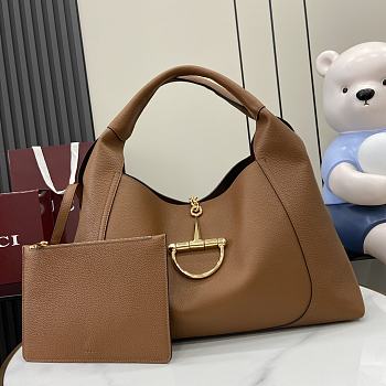 Bagsaaa Gucci Softbit maxi shoulder bag 837466 brown - 46cm