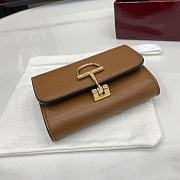 Bagsaaa Gucci Softbit card case 828148 brown - 10.5cm - 4