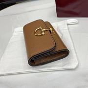 Bagsaaa Gucci Softbit card case 828148 brown - 10.5cm - 3