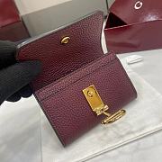 Bagsaaa Gucci Softbit card case 828148 dark red - 10.5cm - 3