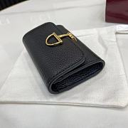 Bagsaaa Gucci Softbit card case 828148 black - 10.5cm - 4