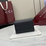 Bagsaaa Gucci Softbit card case 828148 black - 10.5cm - 3