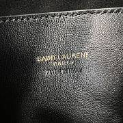 Bagsaaa YSL Paris VII pochon in lambskin black 804302 - 24 X 30 X 12 CM - 2