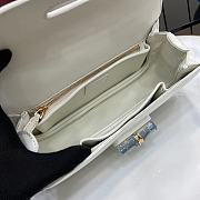 Bagsaaa Gucci Bamboo Diva medium bag 827750 white - 27cm - 4