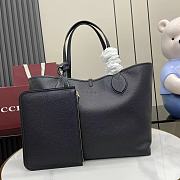 Bagsaaa Gucci Totissima large reversible tote bag 839112 black - 50cm - 1