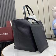 Bagsaaa Gucci Totissima large reversible tote bag 839112 black - 50cm - 3