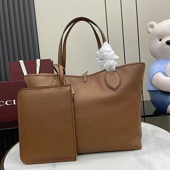 Bagsaaa Gucci Totissima large reversible tote bag 839112 brown - 50cm