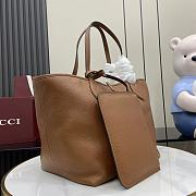 Bagsaaa Gucci Totissima large reversible tote bag 839112 brown - 50cm - 4