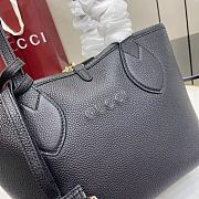 Bagsaaa Gucci Totissima small reversible tote bag 839124 black - 21cm - 4