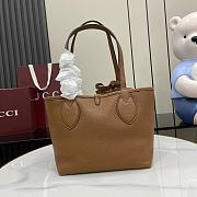 Bagsaaa Gucci Totissima small reversible tote bag 839124 brown - 21cm - 5
