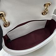 Bagsaaa Gucci GG Marmont small shoulder bag 837280 white - 22cm - 2