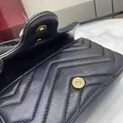 Bagsaaa Gucci GG Marmont mini shoulder bag 841290 black - 17cm - 2