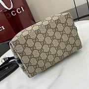 Bagsaaa Gucci GG Emblem Mini Bucket Bag 815118 beige & black - 19x18x11 cm - 2