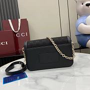Bagsaaa Gucci Go small shoulder bag 826761 black - 21.5cm - 4