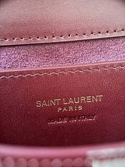 Bagsaaa YSL voltaire top handle bag 800846 red patent - 21cm - 2