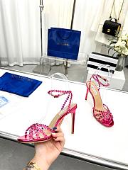 Bagsaaa Aquazzura Tequila sandals pink - 10.5cm - 2