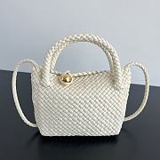Bagsaaa Bottega Veneta Small Tosca 776755 Off White - 20cm - 1
