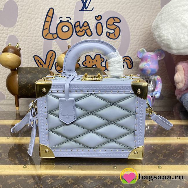 Bagsaaa LV M11047 Petite Valise Malletage Palazzo Ecume - 23cm - 1