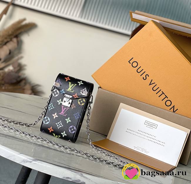 Bagsaaa LV M14098 LV x TM Phone Pouch Métis Multicolored - 17.5cm - 1