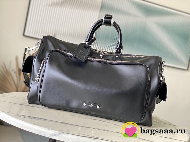 Bagsaaa LV M13992 Keepall Cargo Bandoulière 50 Black - 52cm - 1