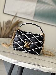 Bagsaaa LV M14849 GO-14 PM Black/White - 20cm - 1