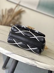 Bagsaaa LV M14849 GO-14 PM Black/White - 20cm - 4