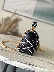 Bagsaaa LV M14849 GO-14 PM Black/White - 20cm - 2
