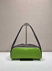 Bagsaaa Prada Swing smooth leather shoulder bag 1BC249 green - 28cm - 1