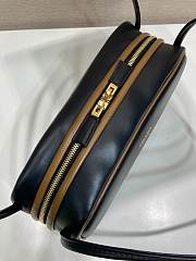 Bagsaaa Prada Swing smooth leather shoulder bag 1BC249 black - 28cm - 4