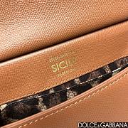 Bagsaaa Dolce & Gabbana Small Sicily handbag brown - 19cm - 4