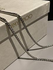 Bagsaaa Jimmy Choo Bon Bon Crystal Bag Silver - 16m - 2