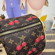Bagsaaa M13764 LV x TM Keepall Bandoulière 45 cherry - 45cm - 3