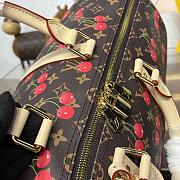 Bagsaaa M13764 LV x TM Keepall Bandoulière 45 cherry - 45cm - 2