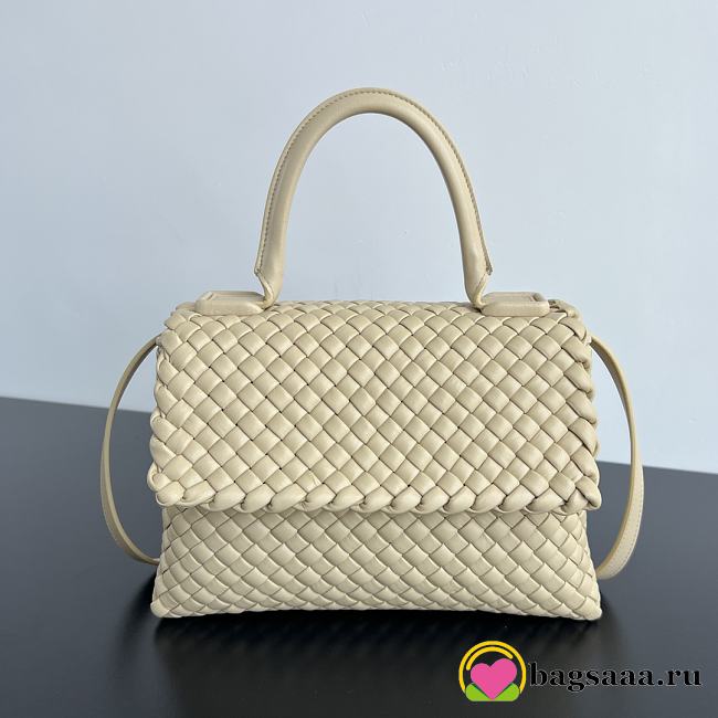 Bagsaaa Bottega Veneta Patti Shoulder Bag 776783 beige - 26cm - 1