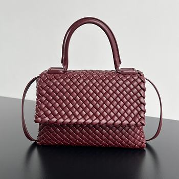 Bagsaaa Bottega Veneta Patti Shoulder Bag 776783 red - 26cm