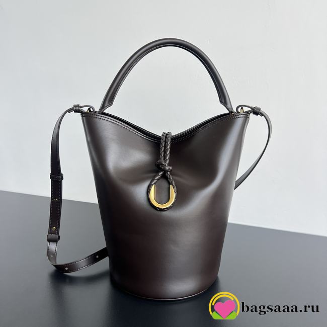 Bagsaaa Bottega Veneta Liberta Bucket 806038 Fondant - 30cm - 1