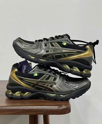 Bagsaaa Asics SENNA x GEL-KAYANO 14 Black/Pure Gold