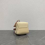 Bagsaaa Celine Micro Sailor In Textile with Anchor Embroidery and Calfskin - 18cm - 2