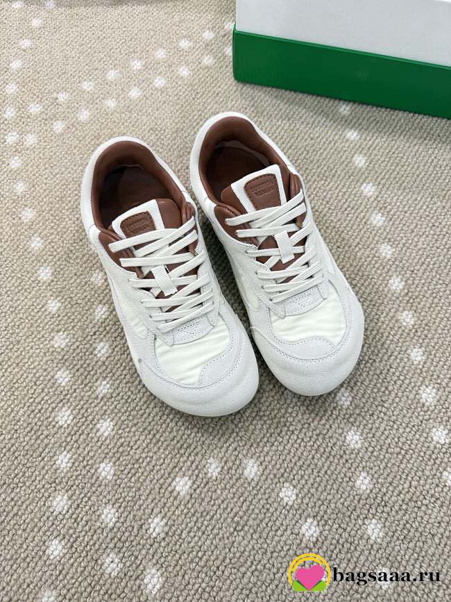 Bagsaaa Bottega Veneta Orbit Flash Sneaker Sea salt/caramel - 1