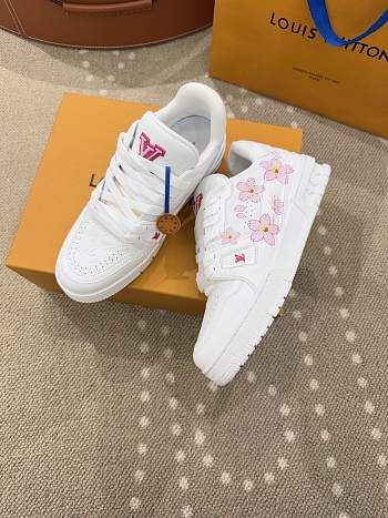 Bagsaaa LV x TM LV Trainer Sneaker Cherry Blossom