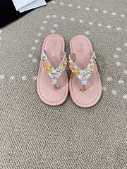 Bagsaaa Chanel Thongs G46304 Light Pink - 3