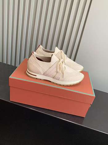 Bagsaaa Loro Piana 360 LP Lady Flexy Walk Sneaker Lotus Root