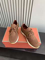 Bagsaaa Loro Piana 360 LP Lady Flexy Walk Sneaker Brown - 3