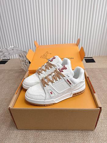 Bagsaaa LV Trainer Sneaker white