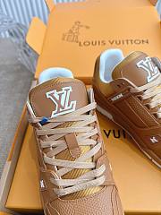 Bagsaaa LV Trainer Sneaker Cognac brown - 2