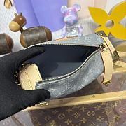 Bagsaaa LV M13285 Nautical Side Trunk MM Washed Gray - 23.5cm - 4