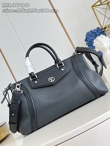 Bagsaaa M14700 SS25 Collection LV Biker MM Black - 38cm